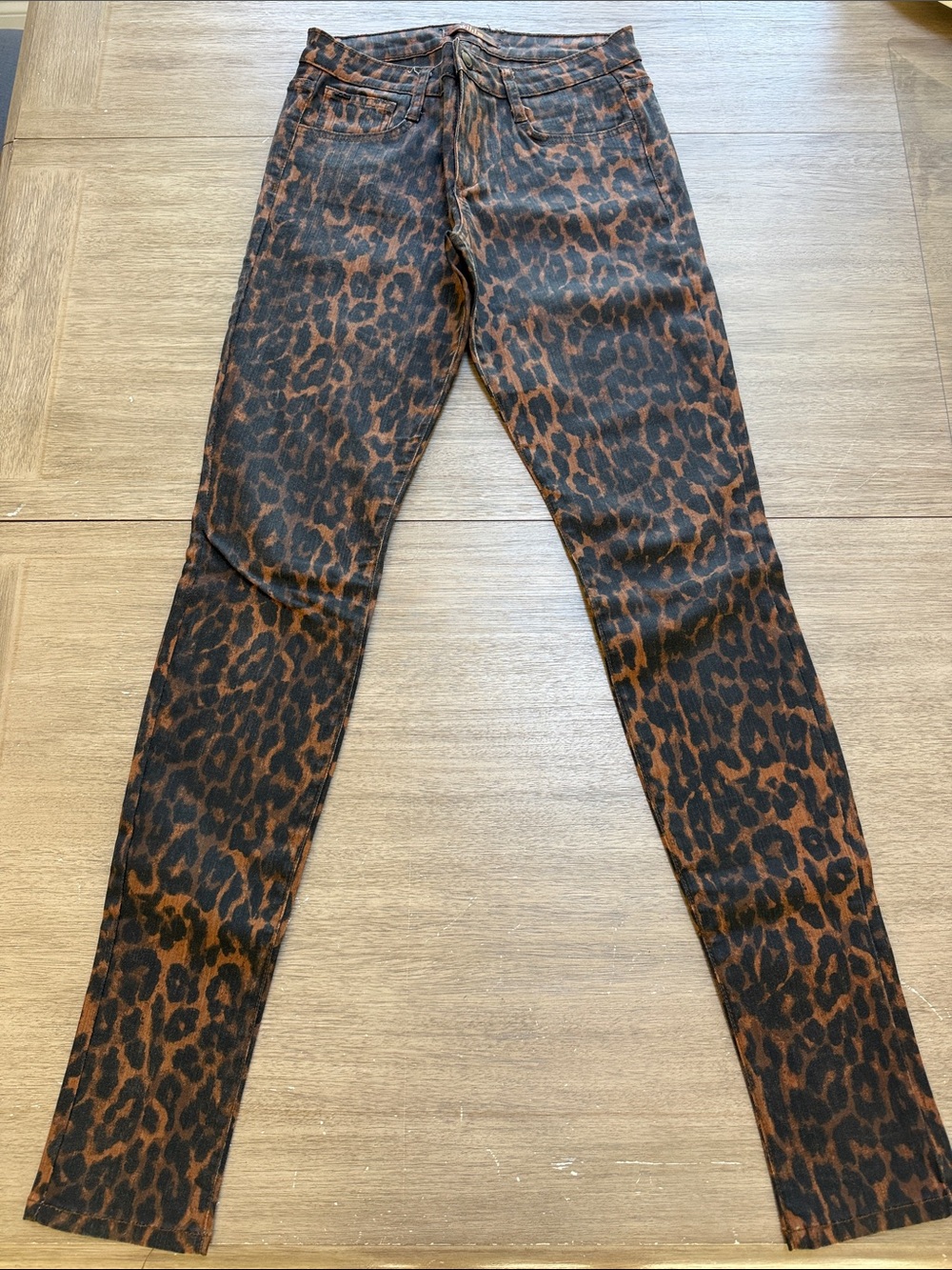 Joe's Jeans Leopard Print Skinny Jeans